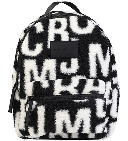 Little Marc Jacobs Rygs?k - Fleece - Sort/Hvid