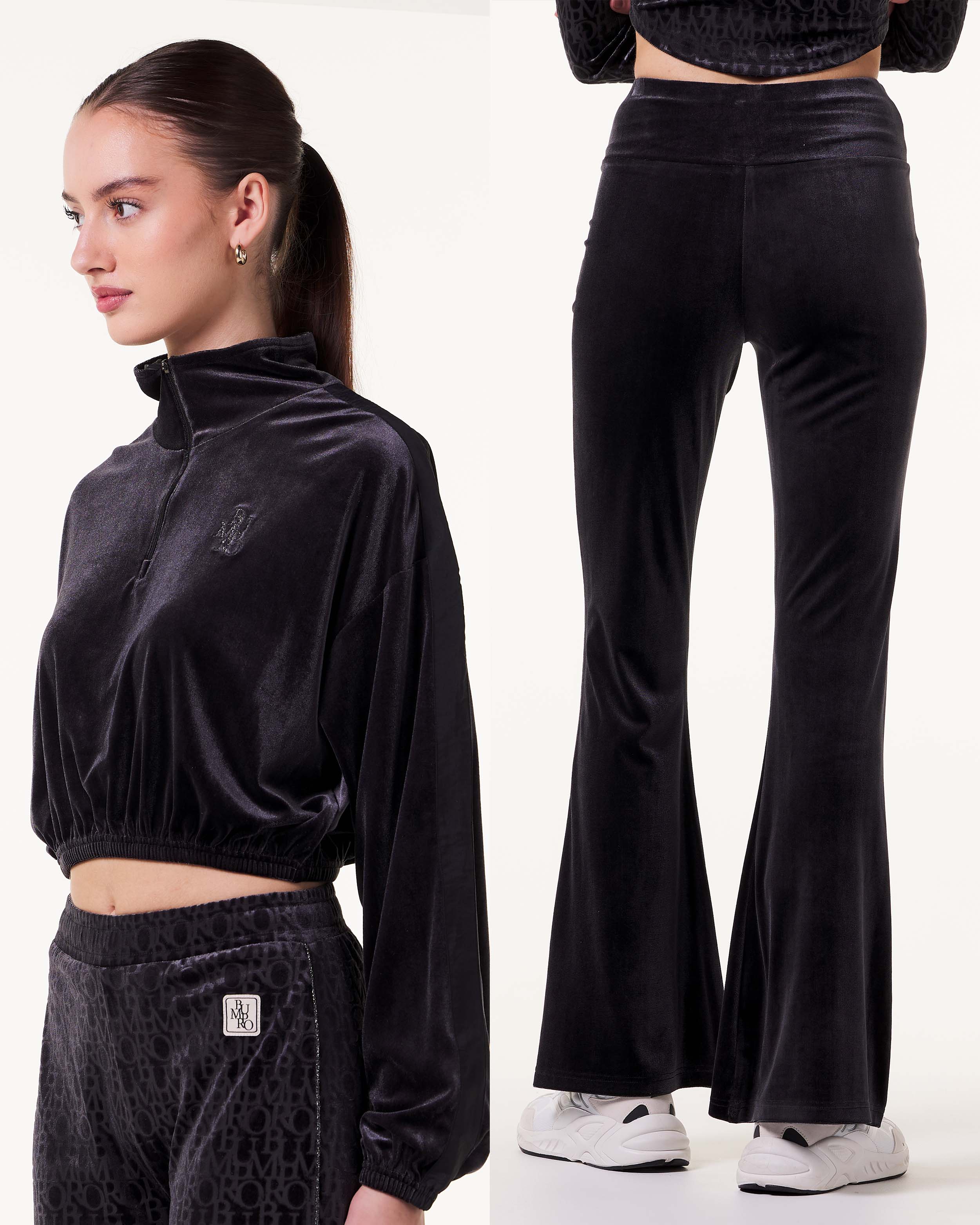 Bumpro SETT Monogram Velour Black