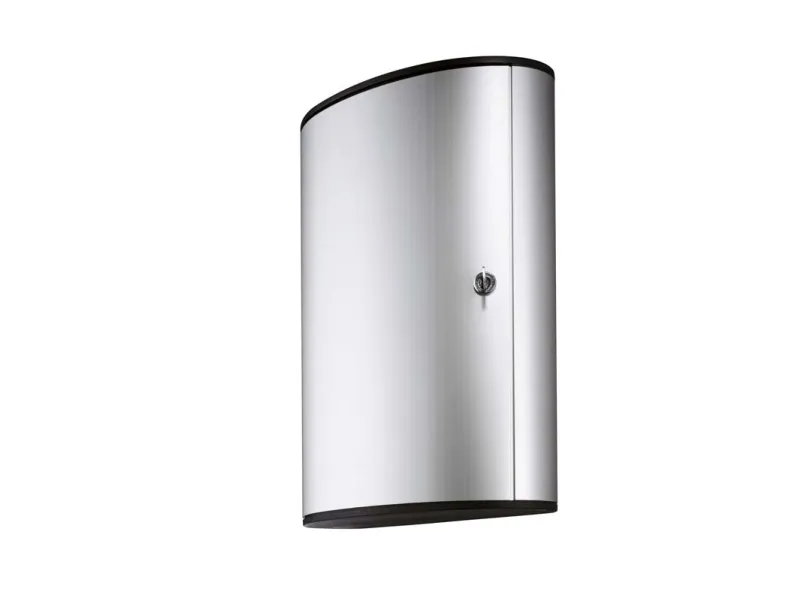 DURABLE KEY BOX - Nøglekabinet - 72 kroge - børstet aluminium - aluminium