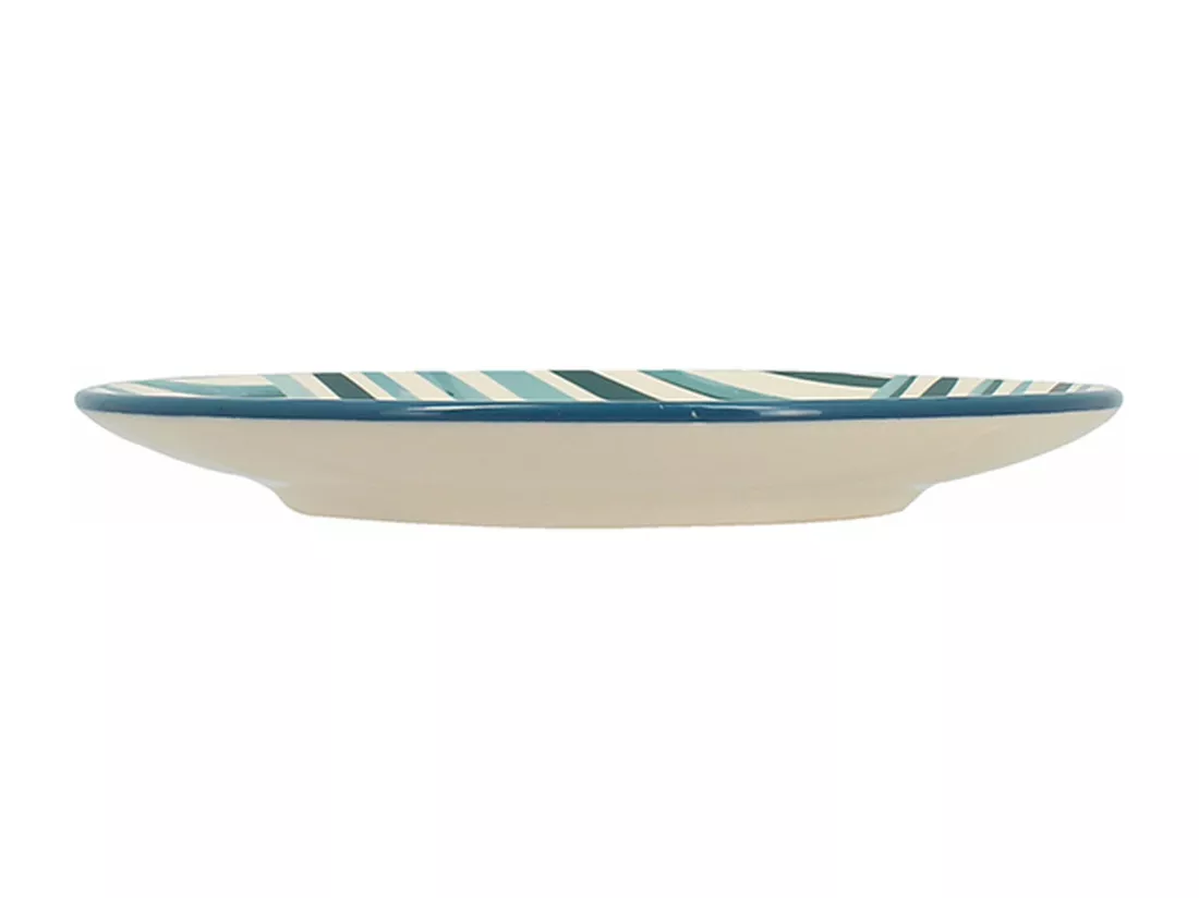 Novastyl - Lot 6 Assiettes A Dessert Azur 19cm