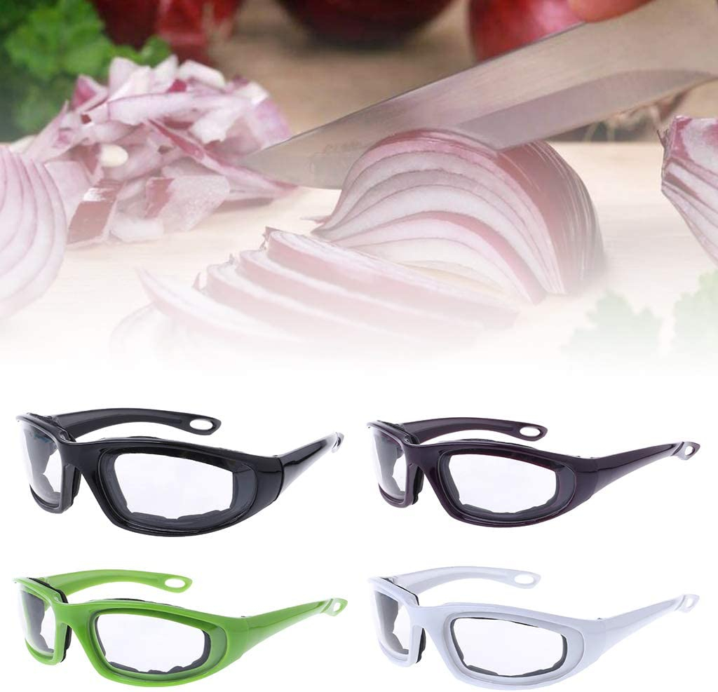 Zwiebel Schneide Brille Anti-Tränen Augen Schutz - Schwarz