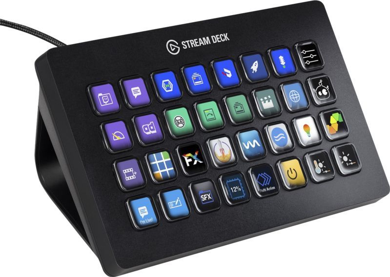 Elgato - Stream Deck XL - Multimedia Accessoire - Zwart - Kunststof