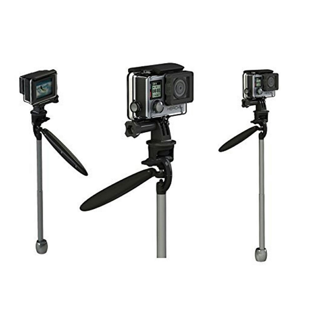 Mini Gimbal Handgriff Stabilisator Stativ Halterung für GoPro / Smartphone - Schwarz