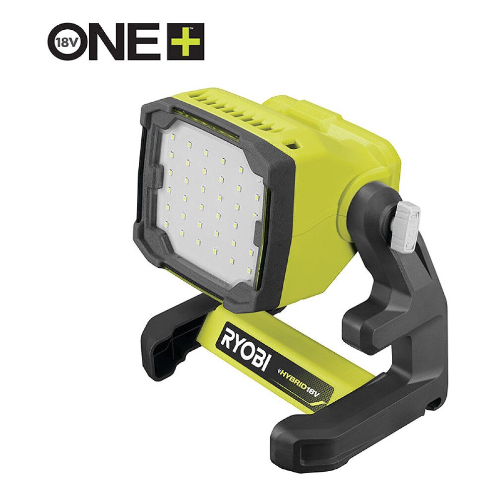 ARBEIDSLAMPE RYOBI RLFD18-0 ONE+ 18V UTEN BATTERI