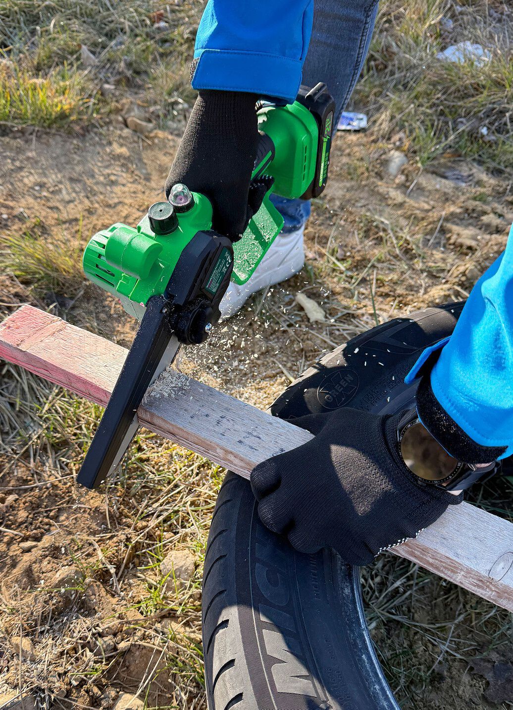 Akku-Mini-Kettensäge Hammersmith Pocket Saw Pro