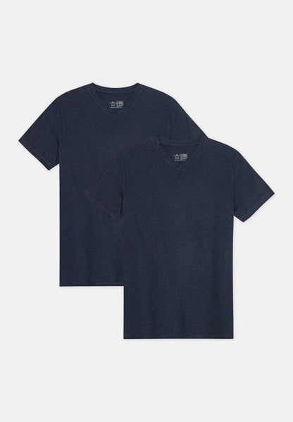 MODAL T-SHIRT MED V-HALS TIL MÆND