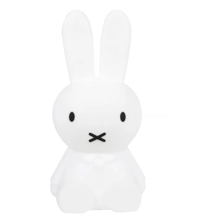 Mr Maria Veilleuse Miffy en silicone souple | Blanc