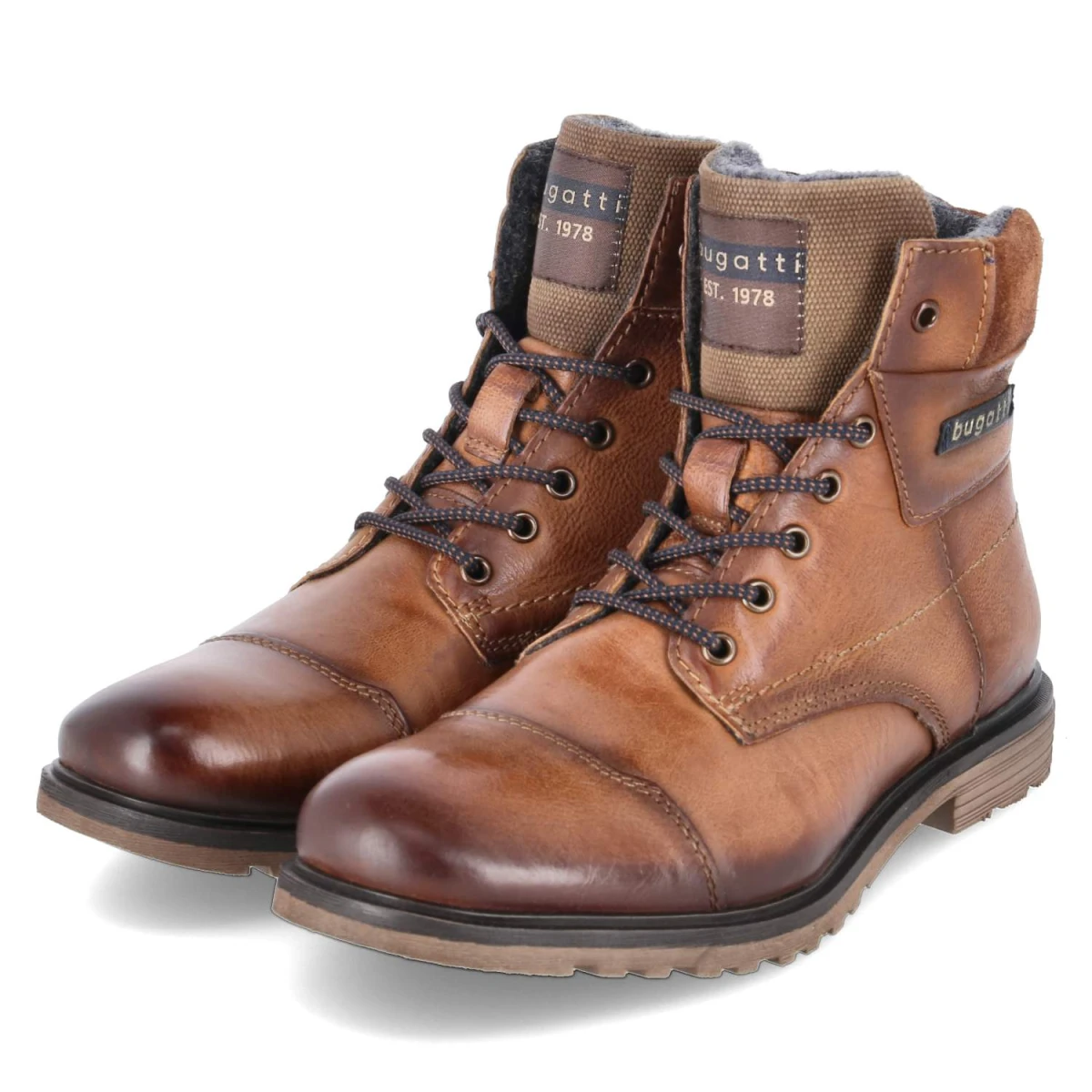 BugattiStiefeletten - Cognac