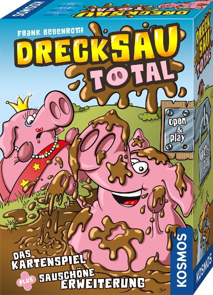 Drecksau Total - Das Kartenspiel PLUS sauschöne Erweiterung