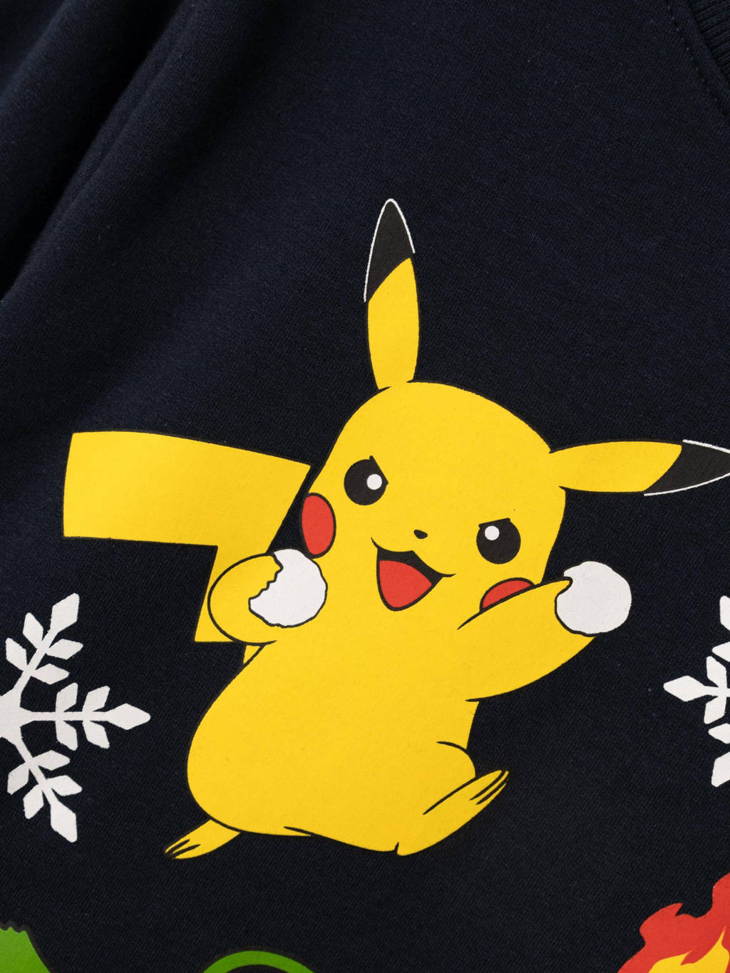 NAME IT Pokemon sweater NKMOLEF POKEMON met printopdruk donkerblauw