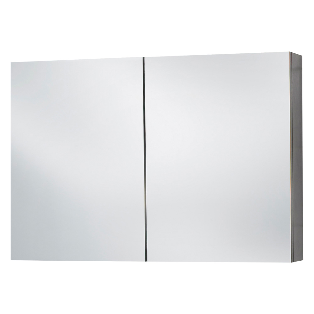 Differnz Somero spiegelkast 100cm antraciet