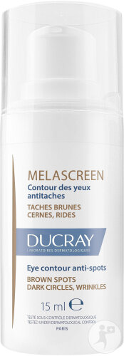 Ducray Melascreen Contour Des Yeux Antitaches Cernes-Rides Flacon-Pompe 15ml