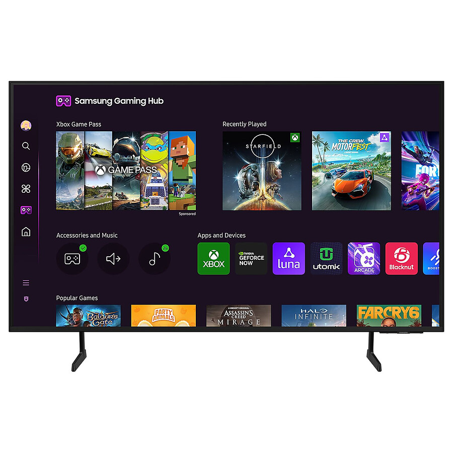 SAMSUNG TU43DU7100K - TV LED 4K UHD HDR - 108 cm