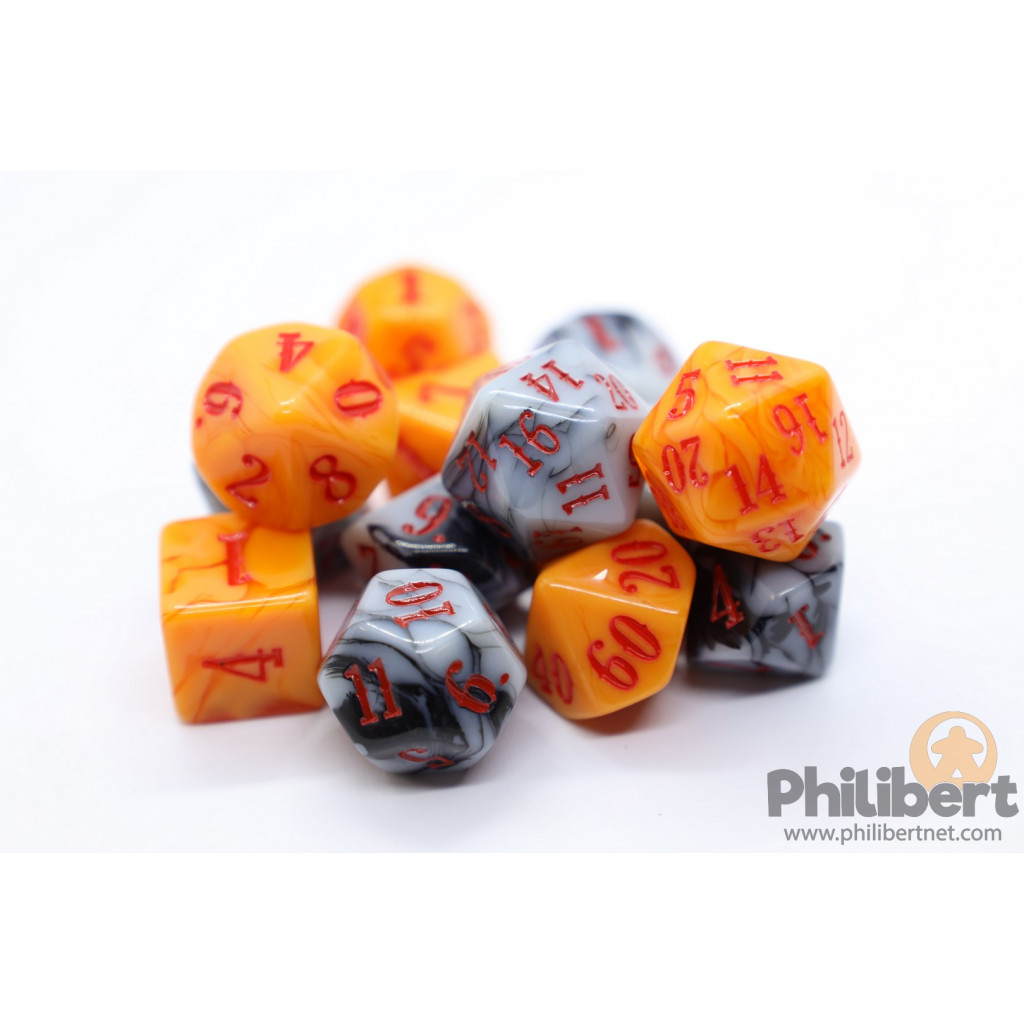 Set de Dés JDR de Classe (Pathfinder and 5E) : Sorcier