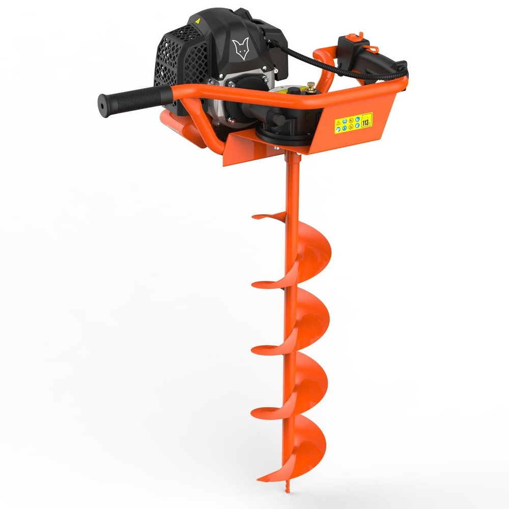 Tarière thermique - fx-eb152 - 52cm3 mèches 100, 150 et 200mm