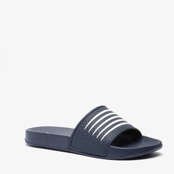 Dutchy dames badslippers blauw