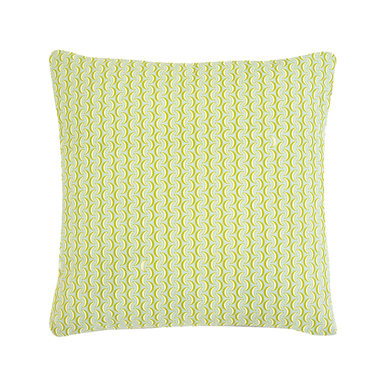 Coussin envie bananes 70X70 cm opaline