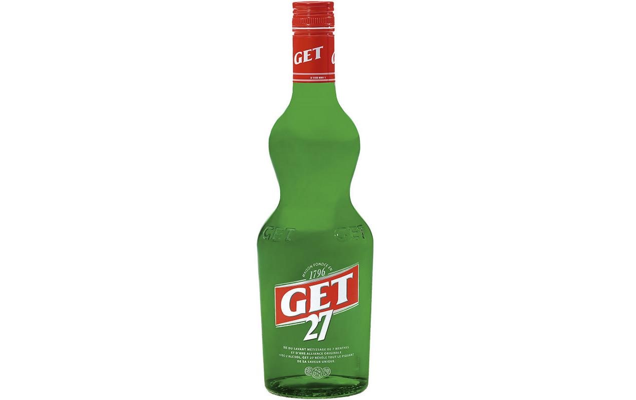 GET 27 0.7 lHochwertiger Pfefferminz Schnaps