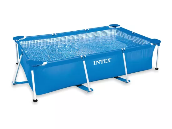 Piscine tubulaire rectangulaire 2,60 x 1,60 x 0,65 m - Intex