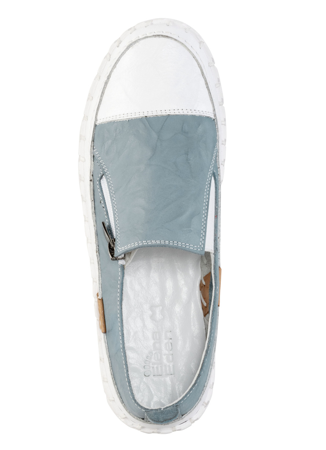 ELENA EDEN Slipper mit Knitter-Struktur