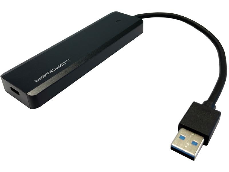 LC-Power USB-Hub LC-HUB-U3-4-V2 Externer USB-Hub