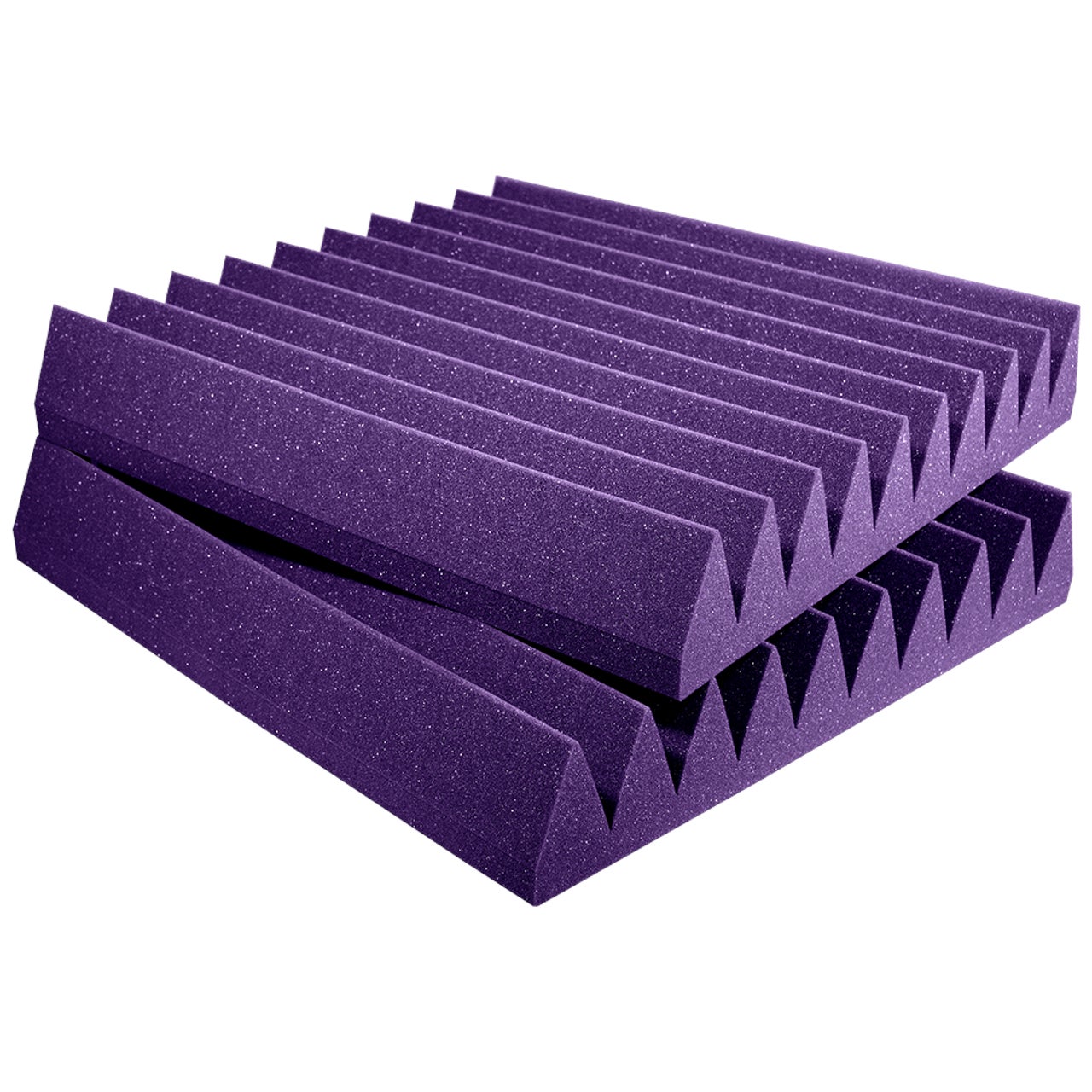 Auralex Studiofoam Wedges Purple 61x61x10cm absorber paars (6-delig)