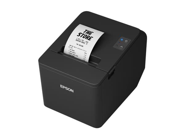 Epson TM T20IV (101A0) - Kvitteringsskriver - termolinje - Rull (7,95 cm) - 203 x 203 dpi - inntil 250 mm/sek - USB, seriell - kutter - delkuttskjære