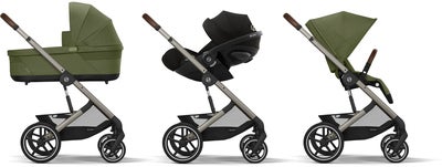 Cybex BALIOS S Lux Sportsvogn, Taupe/Moss Green