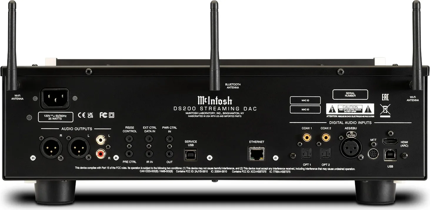 McIntosh DS200 Lecteurs réseau audio