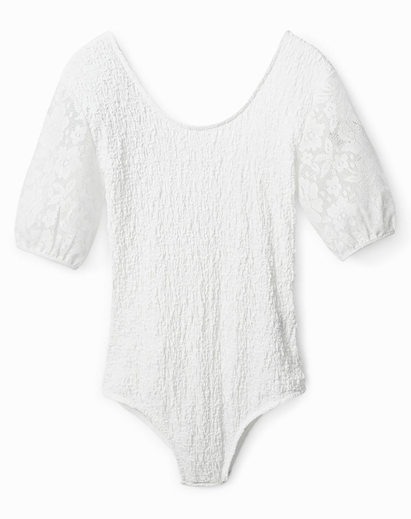 Desigual Top Cleo blanc