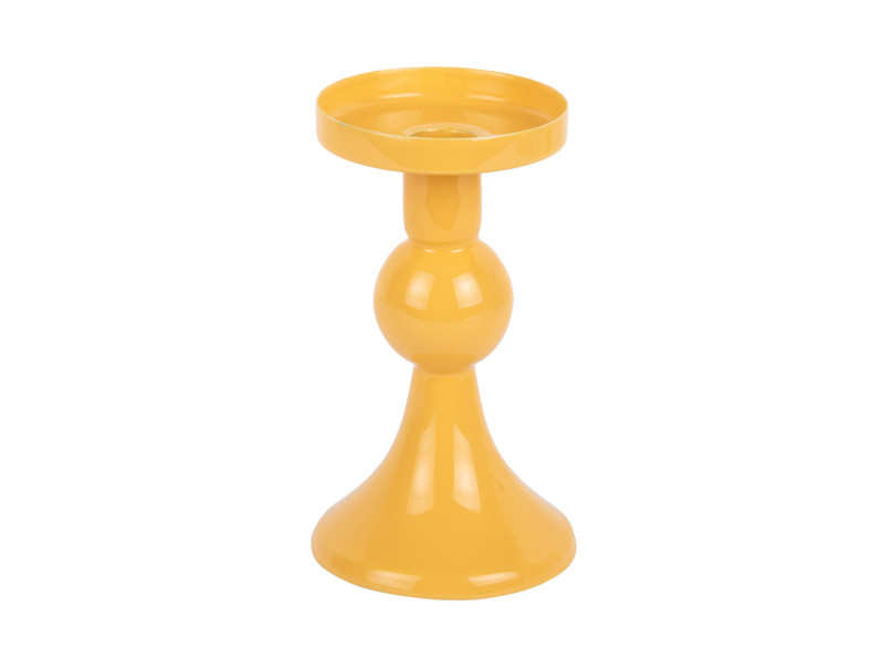 Candle Holder Funky Small PT4261BY Bright yellow