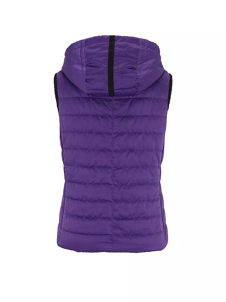 DORIS STREICH Steppgilet lila