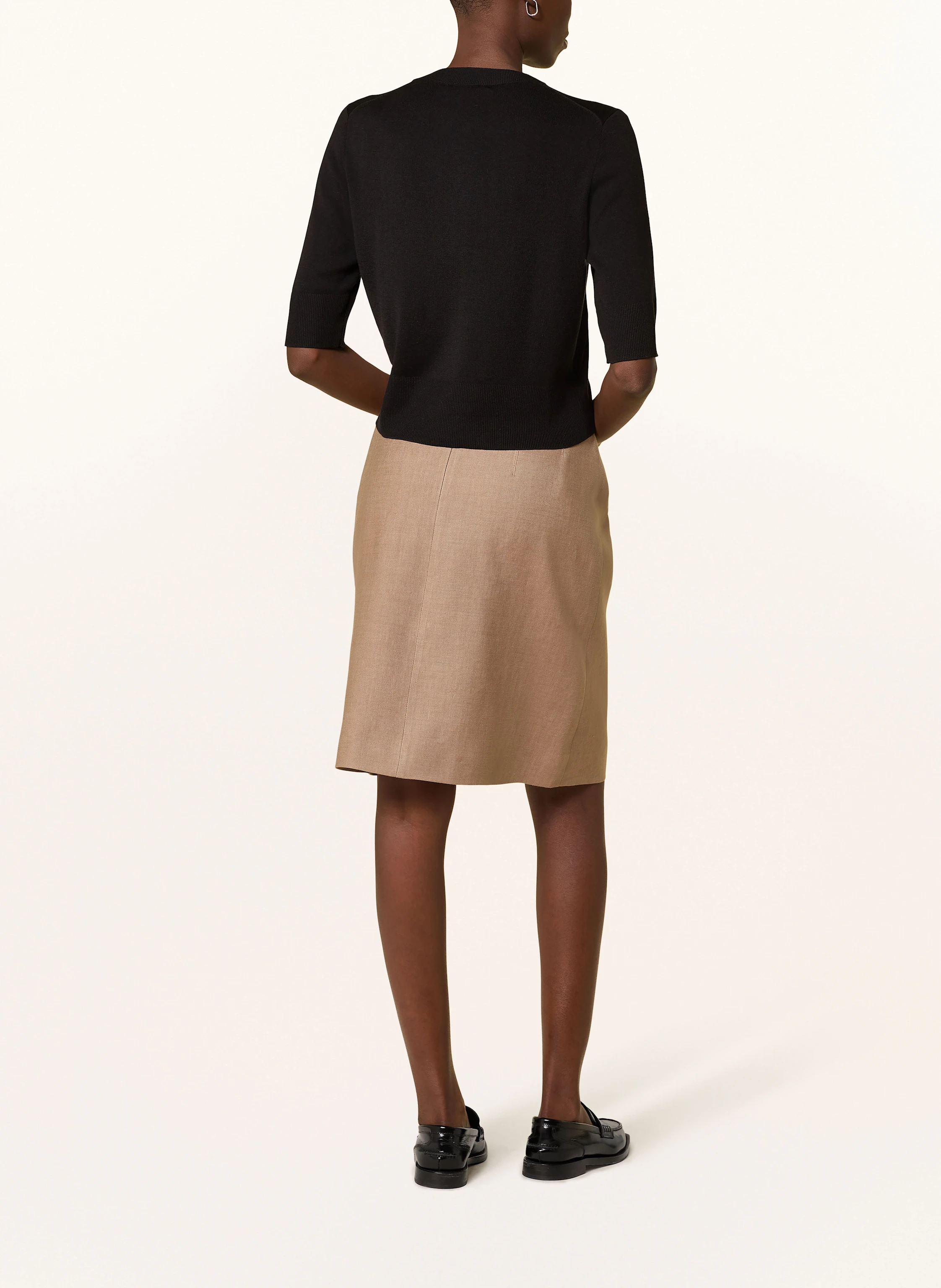 windsor. Strickjacke aus Seide mit 3/4-Arm