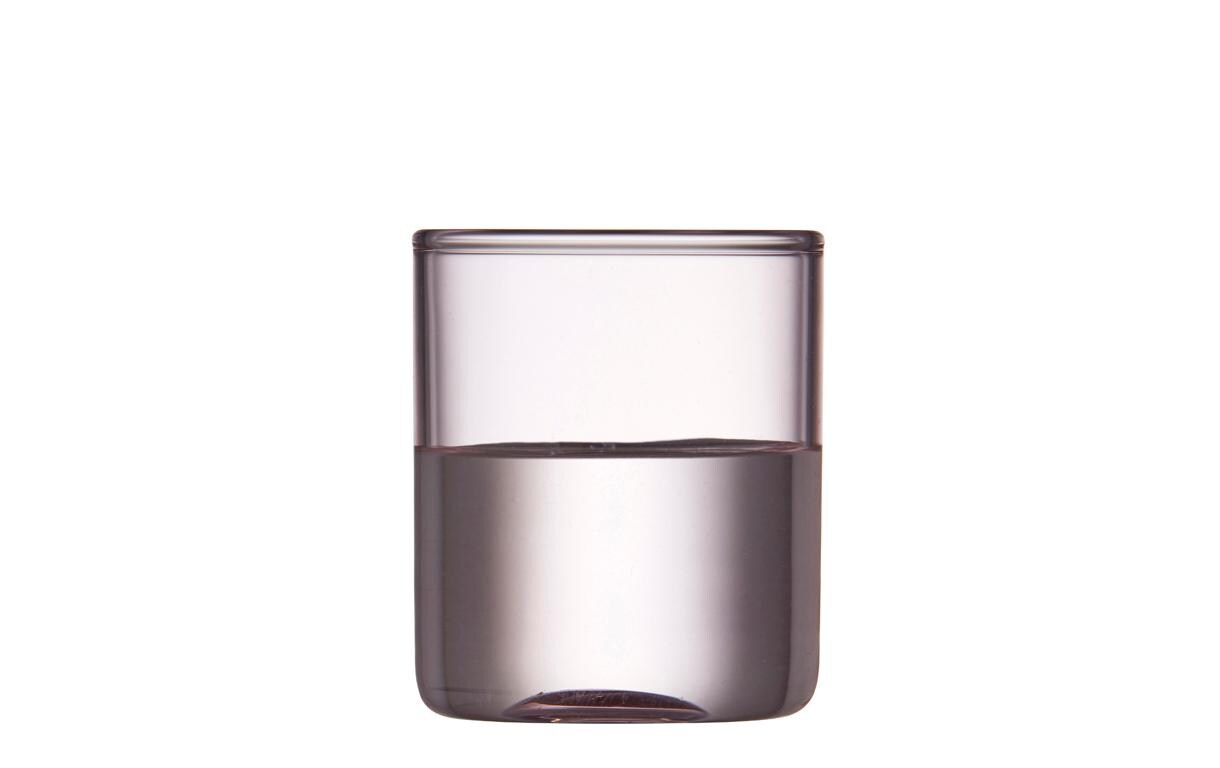 Schnapsglas Torino Pink, 2 Stück, 5.5 clFarbige Gläser für das tägliche Konsumieren von Ingwer-Shots bis hin zu starken Espresso-Shots von