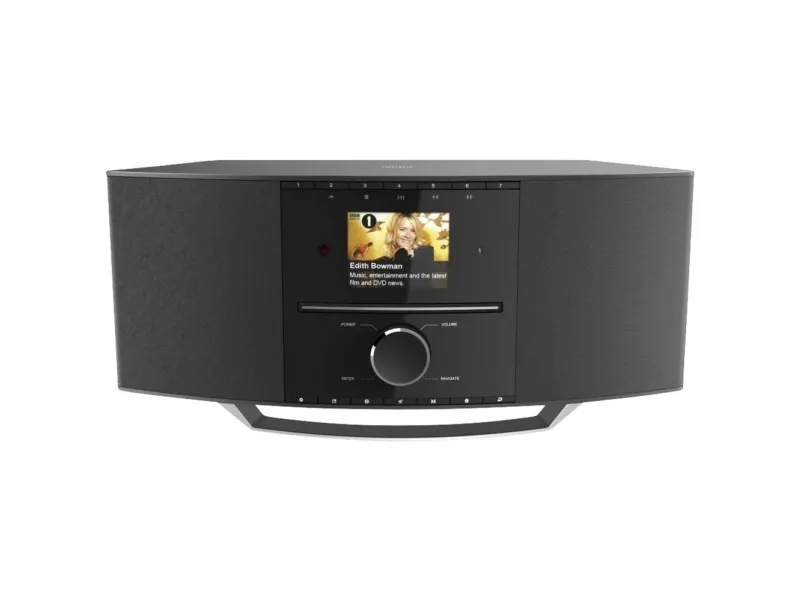 Hama DIR3510SCBTX - Audiosystem - 40 Watt (Total) - sort