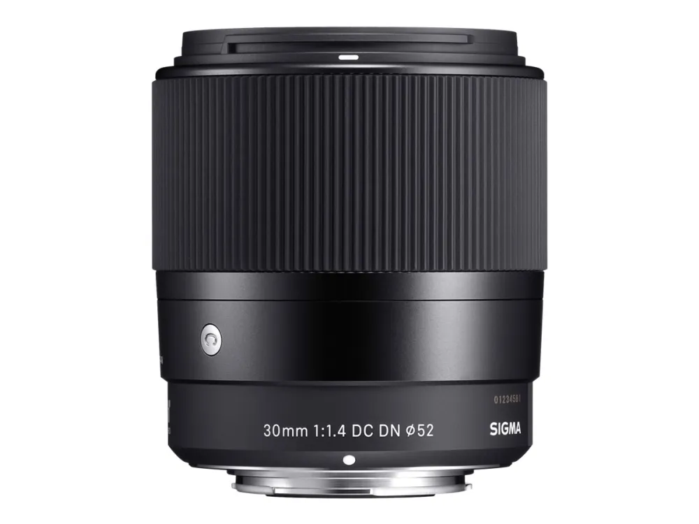 Sigma Contemporary - Objektiv - 30 mm - f/1.4 DC DN - Sony E-mount - for Sony Cinema Line; a VLOGCAM; a1; a1 II; a6700; a7 IV; a7C; a7C II; a7CR; a7R V; a9 III
