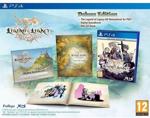 The Legend of Legacy - HD Remastered - Deluxe Edition - Inclusief Game Software en Mini Artbook