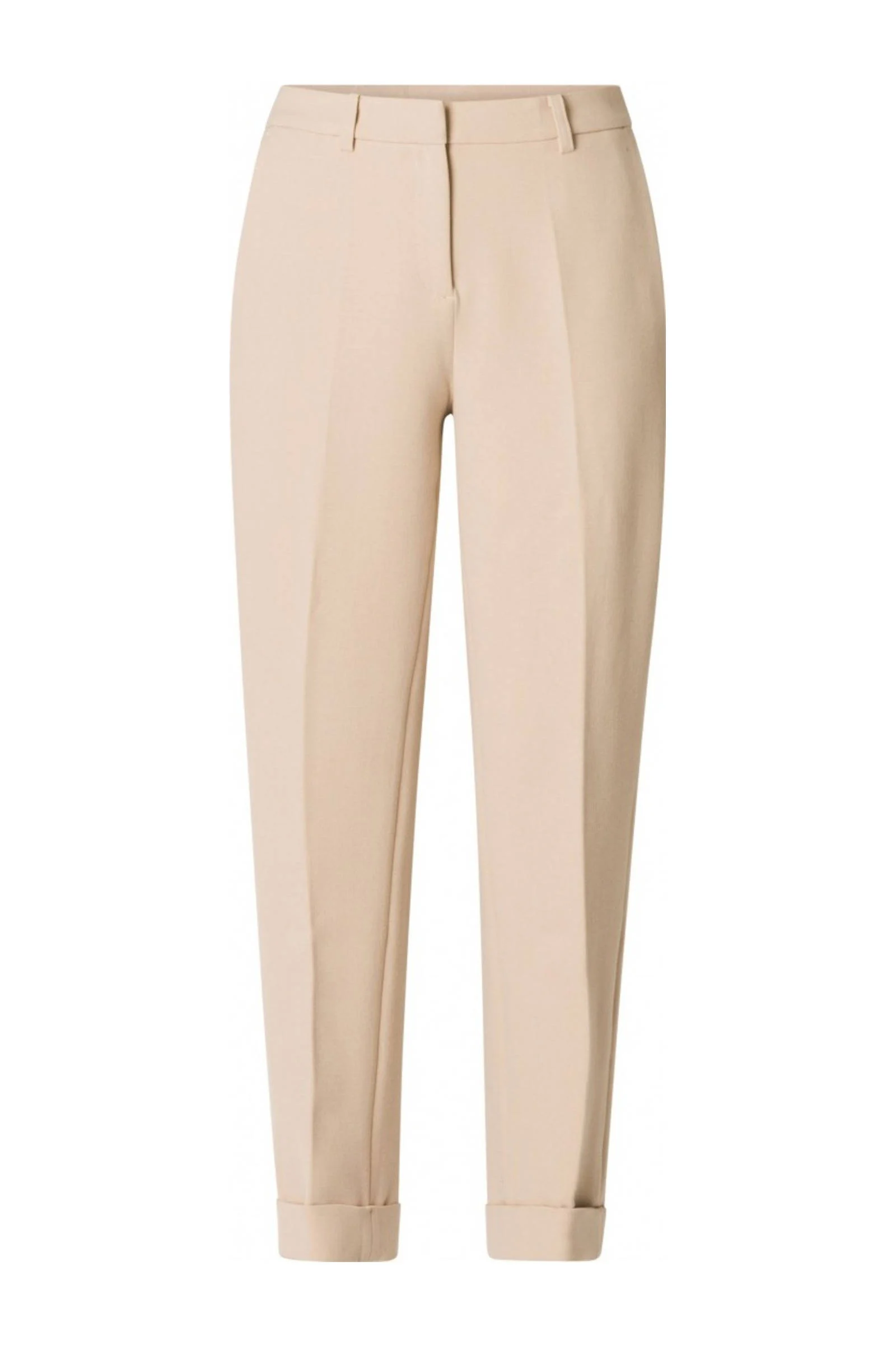 Yest straight fit broek beige