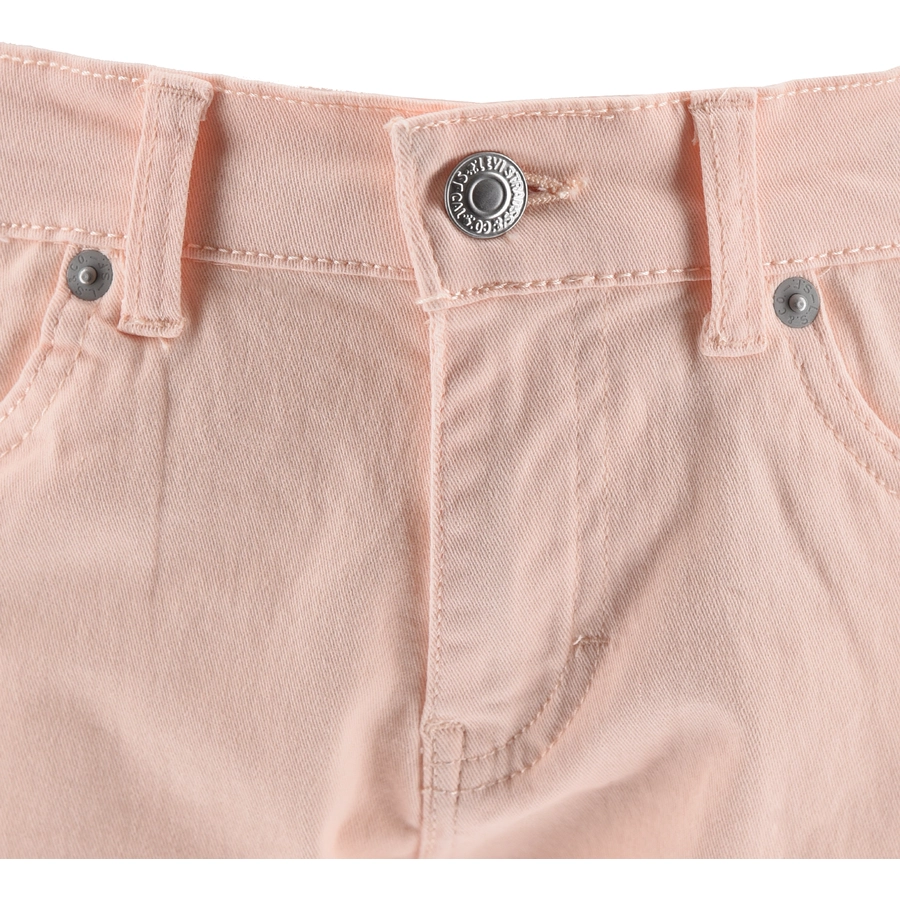 Levi's® Kids Girlsfriend Shorts Pale Peach