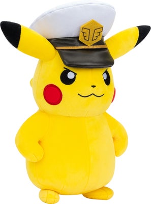 Pokémon Kosedyr Captain Pikachu 20 cm