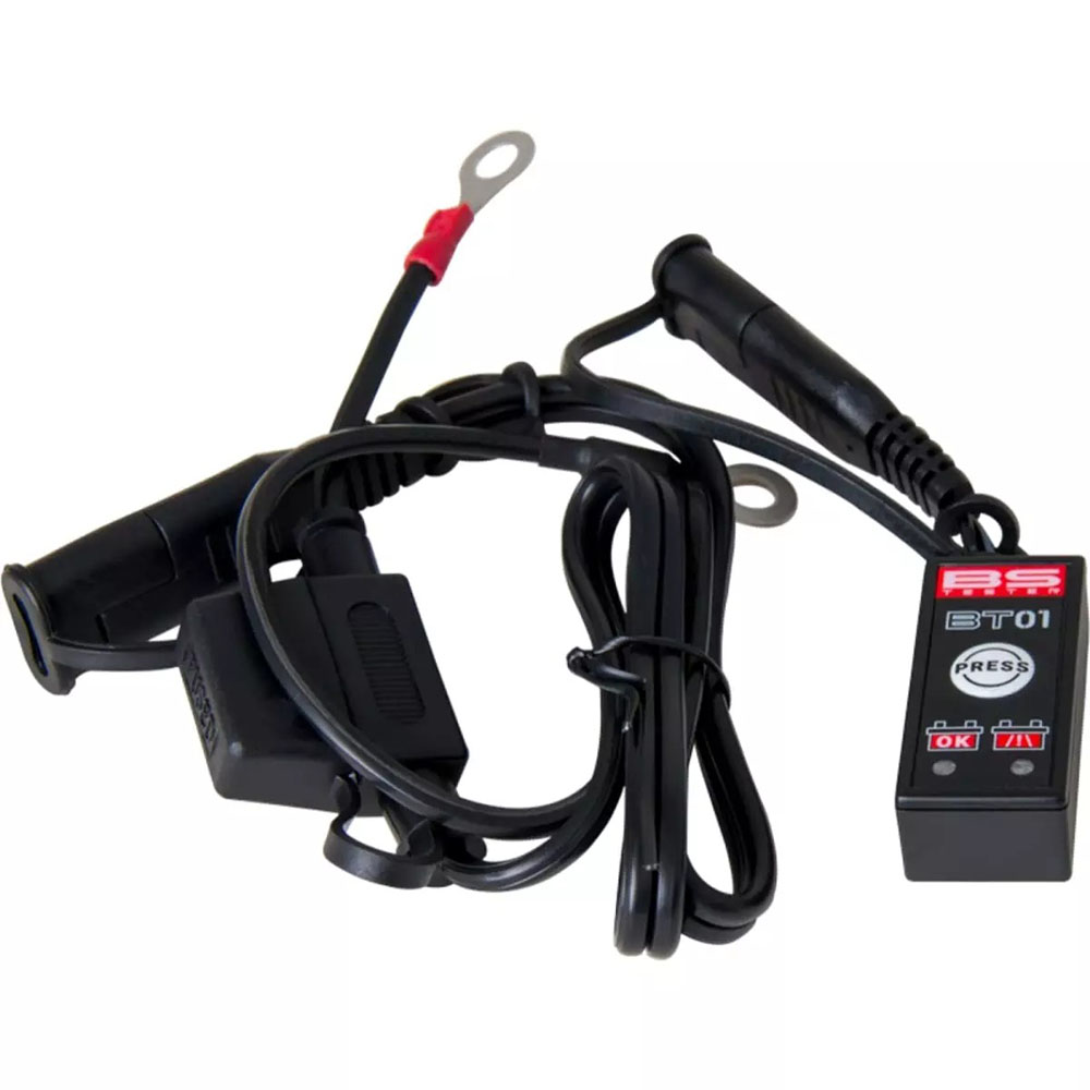 BS Battery - Indicateur d'état de batterie BT01 Noir / Rouge