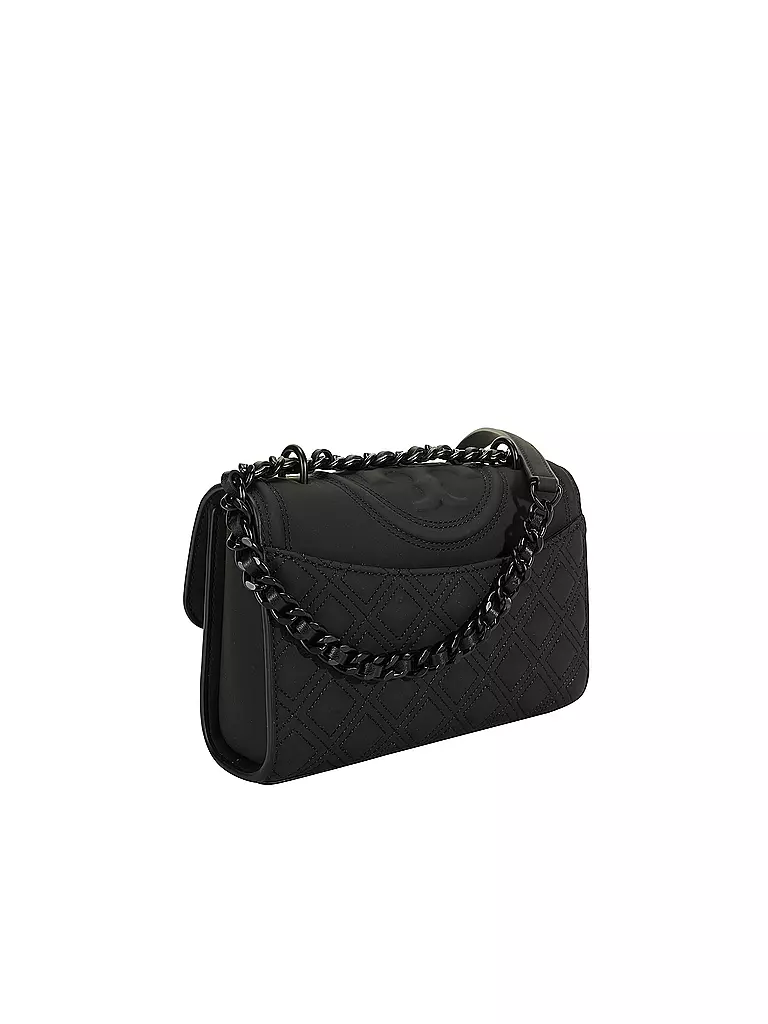 TORY BURCH Ledertasche - Umhängetasche FLEMING MATTE schwarz