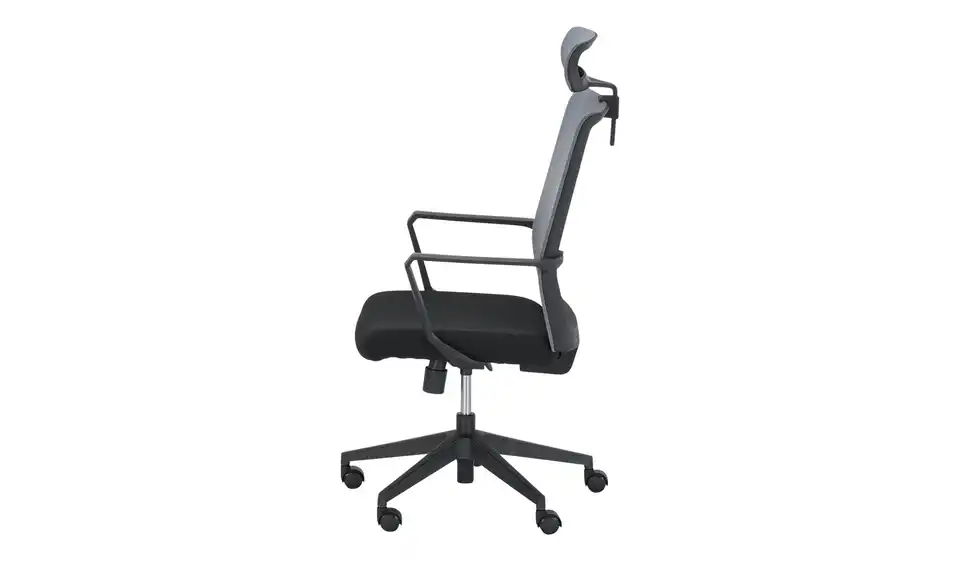 Bürodrehstuhl mit Kopfstütze