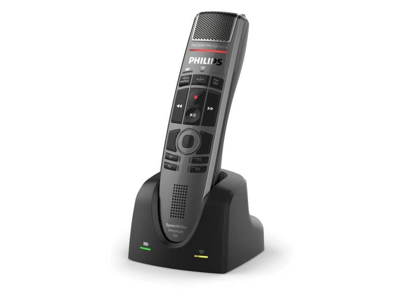 Philips Diktiermikrofon SpeechMike Premium Air SMP4000 Stationäres Diktieren wird mobil