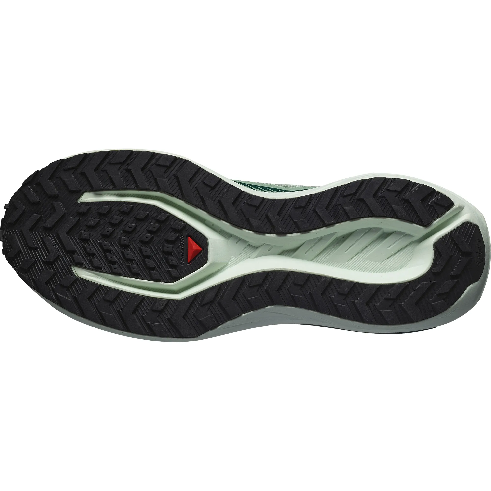 Salomon Men's DRX Defy GRVL Smoke Green/Sea Moss/Canary Green