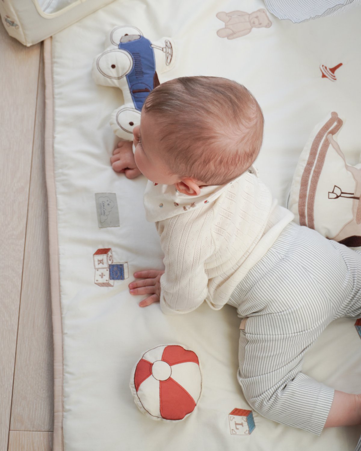 Lekematte Baby 80×80 – Økologisk | Activity Playmat