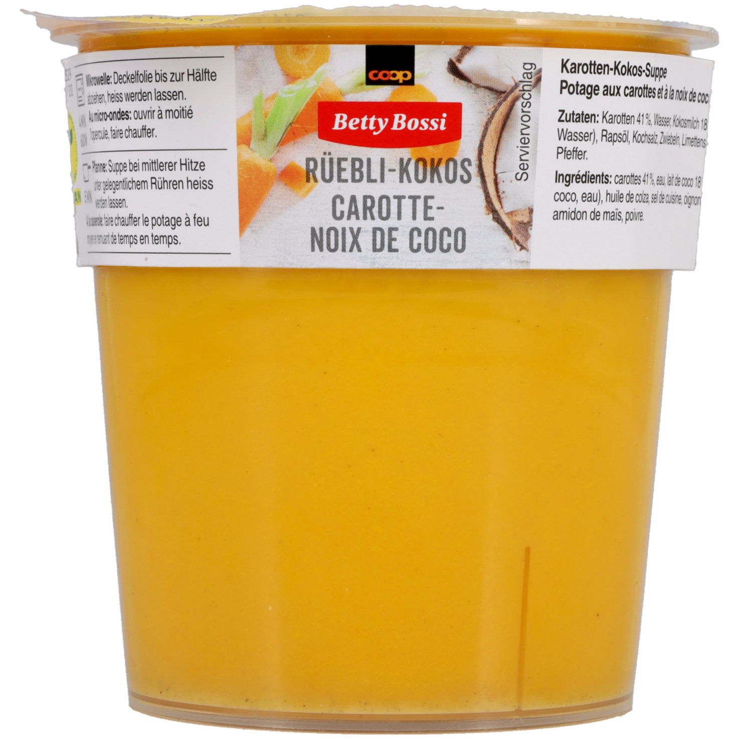 Betty Bossi Suppe Rüebli & Kokos
