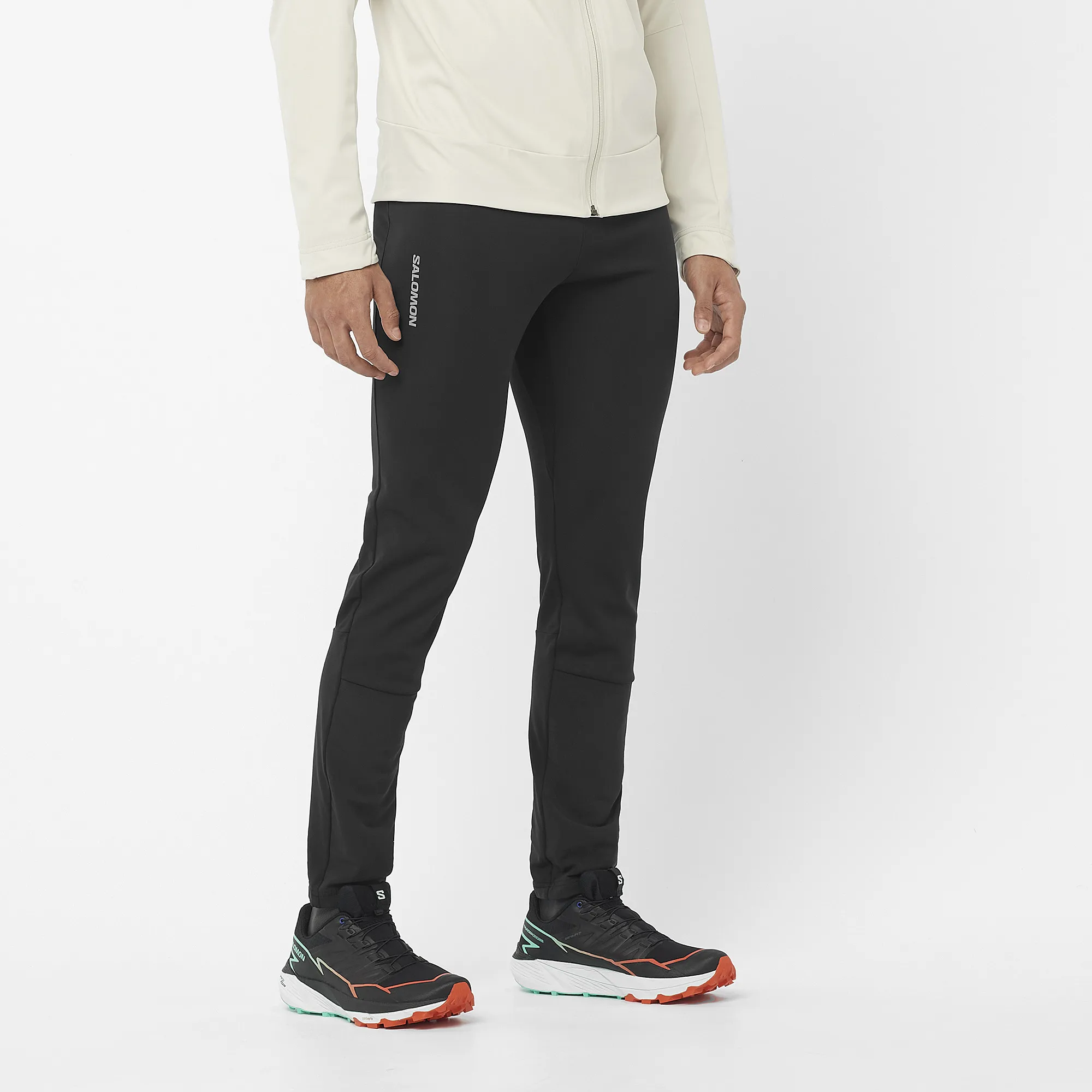 Salomon Men's GORE-TEX Softshell Tights Deep Black