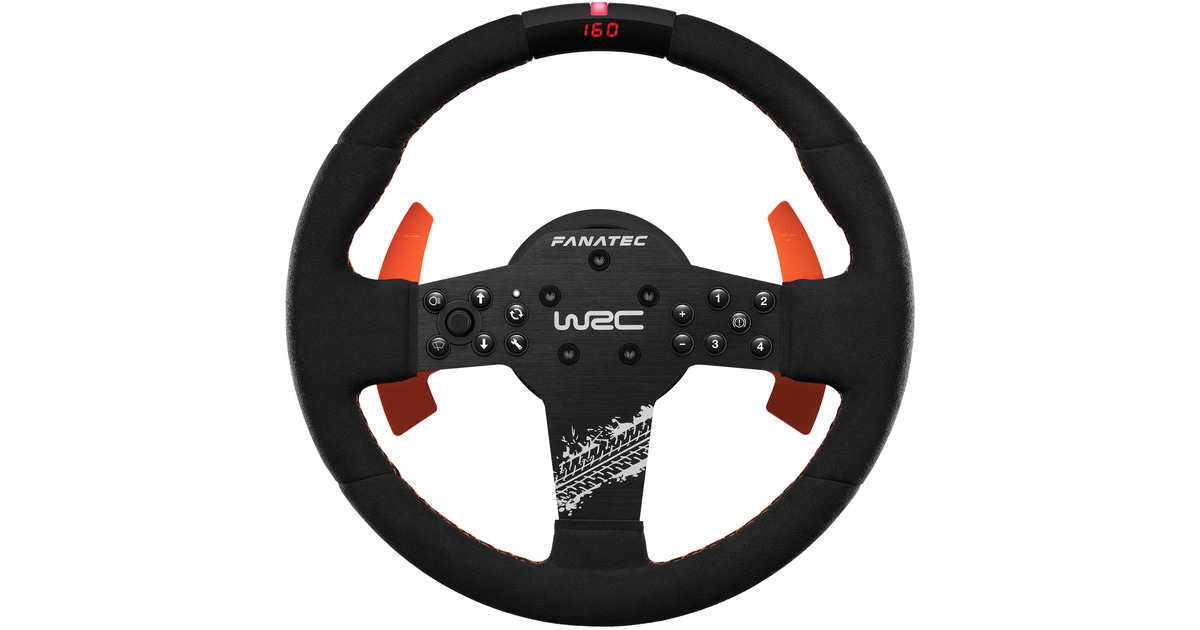 FanatecCSL Elite Steering Wheel WRC stuur add-on  (Zwart, Pc, Xbox, PS5 Ready, PS4 Ready)