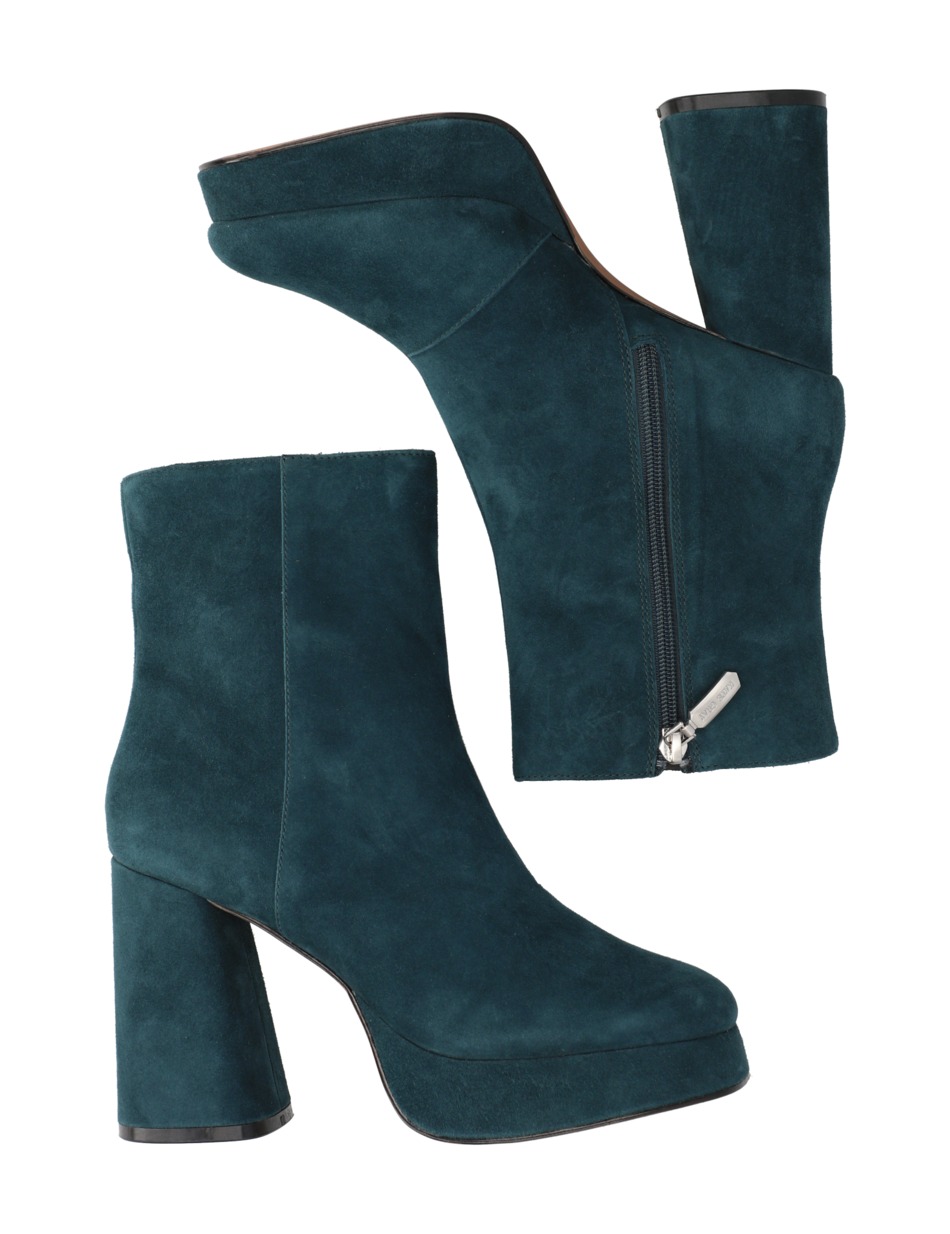 Veloursleder Stiefelette